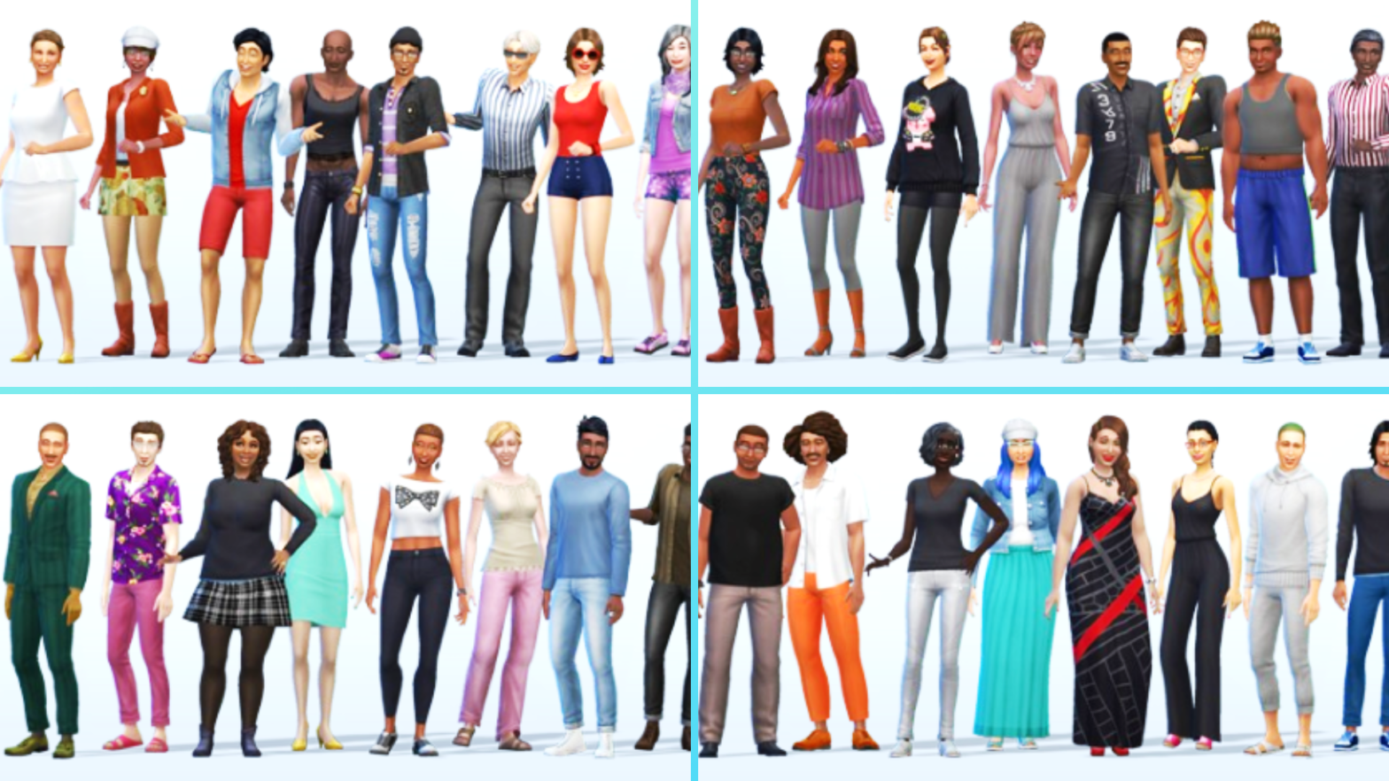 Townies Collection, Part 1 (BG, no CC)